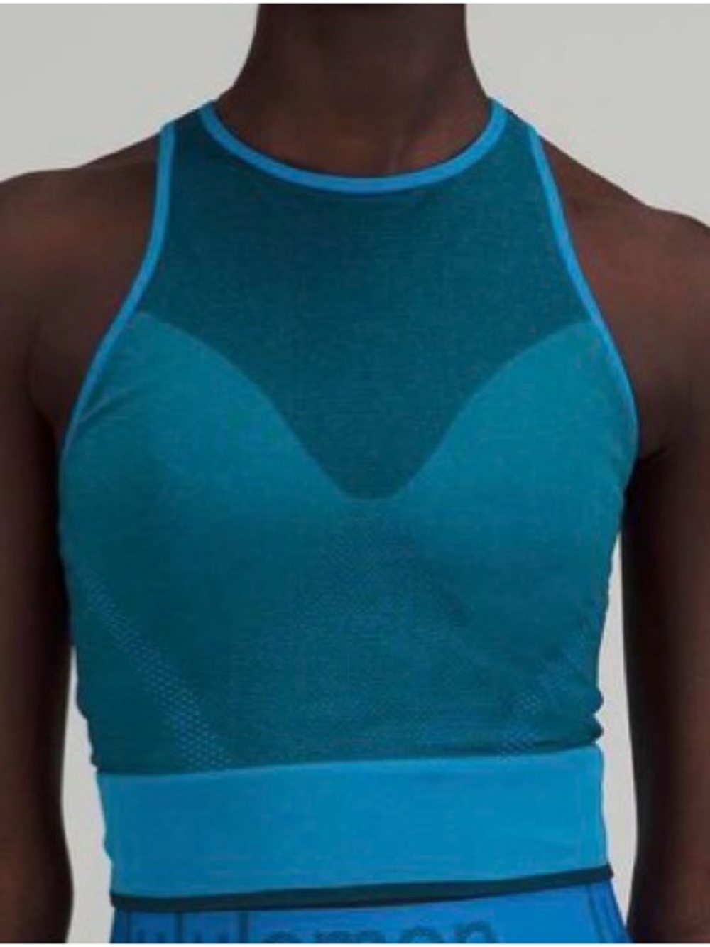 Lululemon Seamless Mesh Sports Bra Training Tank NWT